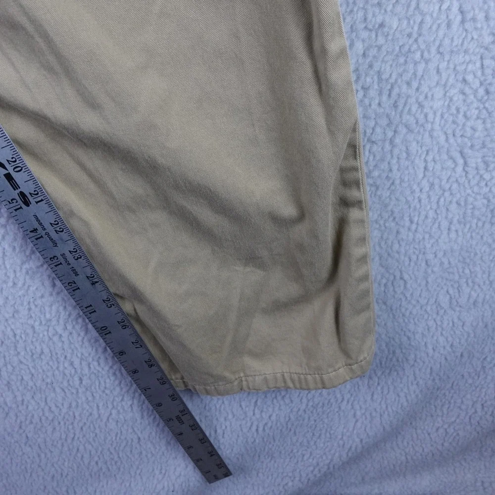 Polo Ralph Lauren Mens Tan Khaki Cotton Twill Straight Leg Pants 38x29‎
